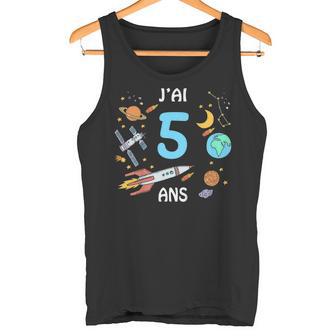 Enfant Astronaute Espace J'ai 5 Ans Anniversaire Cinq Ans Débardeur e - Cadeauxyz
