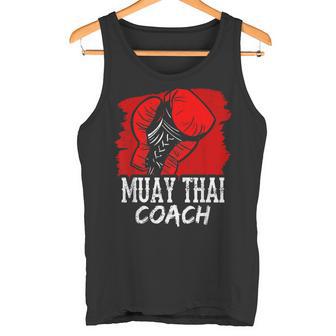 Entrenador De Muay Thai Cazas Boxeo Artes Marciales Hobby Camiseta sin mangas - Regaloses