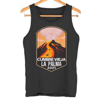 Erupción Delolcán La Palma Islas Canarias Cumbreieja Camiseta sin mangas - Regaloses