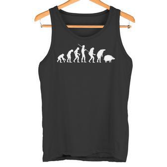 Evolución Del Hombre A La Oveja Wake Upheeple Conspiracy Camiseta sin mangas - Regaloses