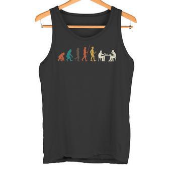Évolution Jeu Deociété Retro Cadeau Échecs Débardeur e - Cadeauxyz