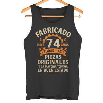 Fabricado Hace 74 Años Divertida Regalo 74 Cumpleaños Hombre Camiseta sin mangas - Regaloses