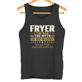 Fryer Shirt The Perfect Name Tank Top | Seseable UK