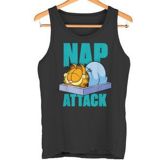 Garfield Nap Timeleepy Tired Cat Années 80 Et 90 Dessin Animé Classique Débardeur e - Cadeauxyz