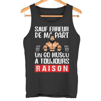 Go Muscu Beauf Cadeau Drôle Musculation Homme Débardeur e - Cadeauxyz