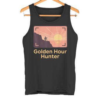 Golden Hour Hunter Photographie Deoyage Cadeau Lumière Dorée Débardeur e - Cadeauxyz