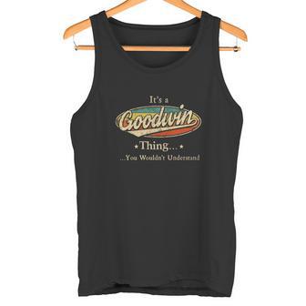 Goodwin Shirt The Perfect Name Tank Top | Seseable UK
