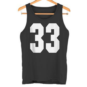 Gran 33 Jersey Número 33 Uniforme Mayor Jugador Favorito De Los Fanáticos In Mangas Camiseta sin mangas - Regaloses