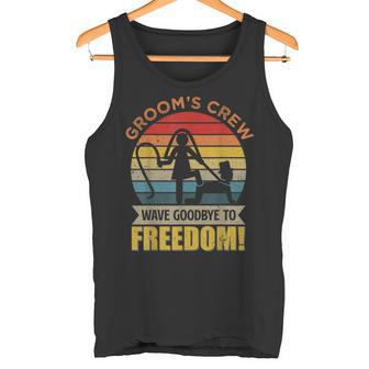 Groom's Crew Bräutigam Groomsmen Junggesellenabschied Tank Top - Geschenkecke
