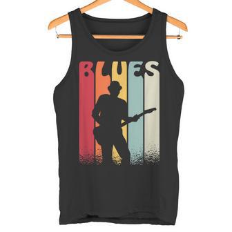 Guitarrista Bluesman Músicaintage De Blues Para Los Fans Del Blues Camiseta sin mangas - Regaloses