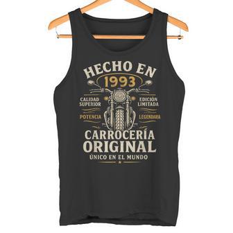 Hecho En 1993 33 Años Cumpleaños Moto Biker Hombre Motero Camiseta sin mangas - Regaloses