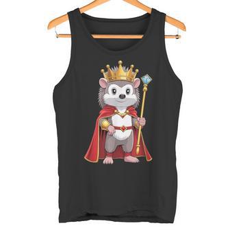 Hérisson Royal Avec Couronne Motif Animal Débardeur e - Cadeauxyz