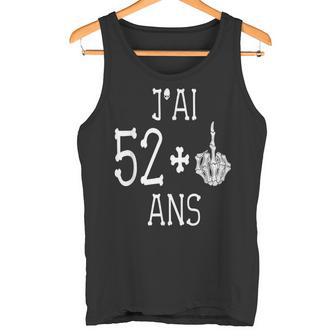Homme Message Et Idée De Cadeau Drôle Anniversaire 52Ans Pour Homm Débardeur e - Cadeauxyz