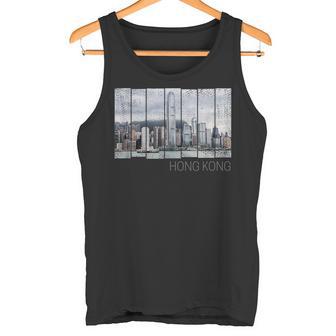 Hong Kong Islandiakyline Retro Panoramaintage Recuerdo Camiseta sin mangas - Regaloses
