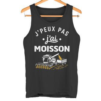 Humour Agriculteur Ferme Récolte J’Peux Pas J’Ai Moisson Débardeur e - Cadeauxyz