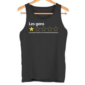 Humour Les Gens Une Étoile Avis Clientarcastique Débardeur e - Cadeauxyz