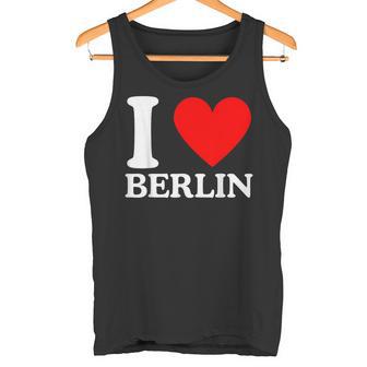 Ich Liebe Berlin Ich Liebe Berlin Tank Top - Geschenkecke