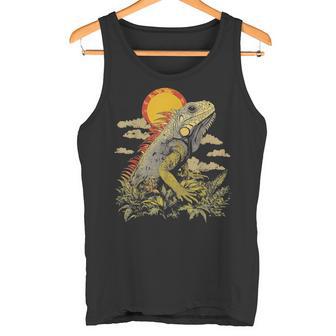 Iguane Motif Animal Illustration Iguane Débardeur e - Cadeauxyz