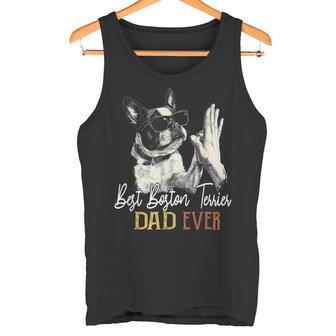 Il Miglior Boston Terrier Dad Ever Papà Amante Dei Cani Festa Del Papà Canotta - Novitaregali