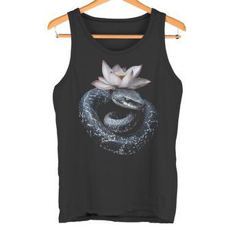 Illustration De Fleur Deerpent Motif Animal Lover Illustrationerpent Débardeur e - Cadeauxyz