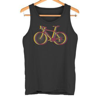 Ilustración De Bicicleta Motivo De Bicicleta De Ciclista Camiseta sin mangas - Regaloses