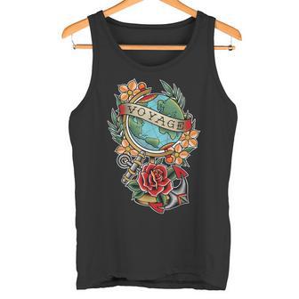 Ilustración De Tatuaje Tradicionaloyage Camiseta sin mangas - Regaloses