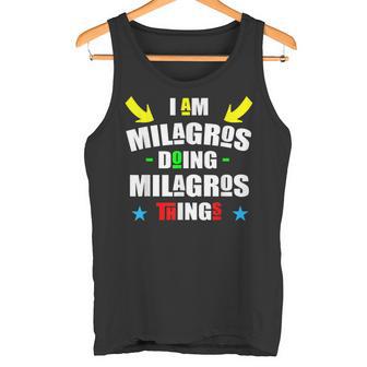 I'm Milagros Haciendo Cosas Milagros Cool Christmas Camiseta sin mangas - Regaloses