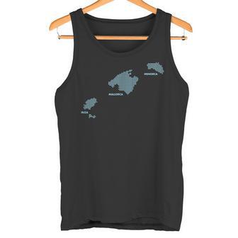 Islas Baleares Mallorca Menorca E Ibiza Camiseta sin mangas - Regaloses