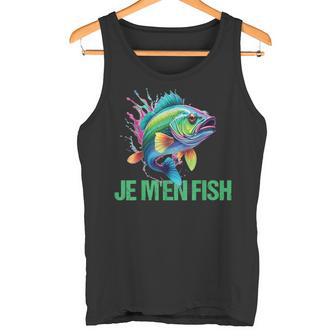 Je M'en Fish Pêcheur Et Poisson Humoristique Cadeau Drôle Débardeur e - Cadeauxyz