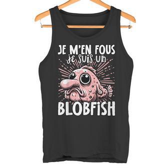 Je M’En Fous Jeuis Un Blobfish Mignon Blobfish Débardeur e - Cadeauxyz