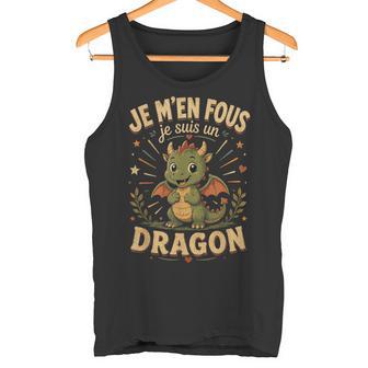 Je M'en Fous Jeuis Un Dragon Dragon Mignon Débardeur e - Cadeauxyz