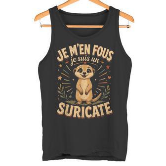 Je M'en Fous Jeuis Unuricate -Uricate Mignon Débardeur e - Cadeauxyz