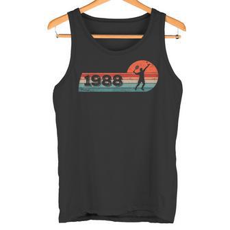 Joueur De Tennis Né En 1988 Anniversaire Hommes Tennis Débardeur e - Cadeauxyz