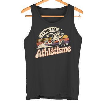 J'peux Pas J'ai Athlétisme Humour Rétro Course À Pied Débardeur e - Cadeauxyz