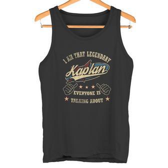 Kaplan Shirt The Perfect Name Tank Top | Seseable UK