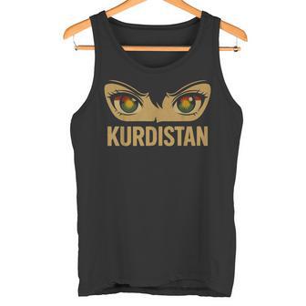 Kurdistan Eyes Arte De Identidad Kurdo Camiseta sin mangas - Regaloses