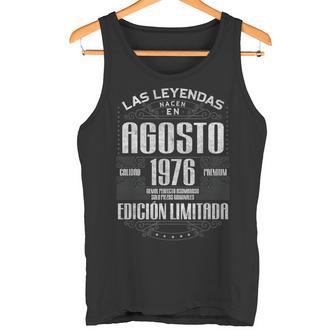 Las Leyendas Nacen En Agosto 1976 50 Años Cumpleaños Camiseta sin mangas - Regaloses