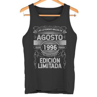Las Leyendas Nacen En Agosto De 1996 30 Años Cumpleaños Camiseta sin mangas - Regaloses