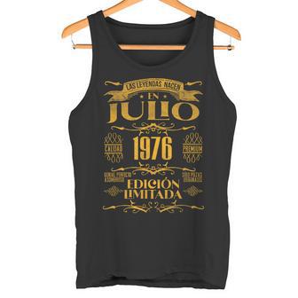 Las Leyendas Nacen En Julio De 1976 48 Años Cumpleaños Camiseta sin mangas - Regaloses
