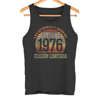 Las Leyendas Nacen En Octubre 1976 50 Cumpleaños Hombre Camiseta sin mangas - Regaloses