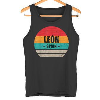 León España Retrointage Recuerdos De León Camiseta sin mangas - Regaloses