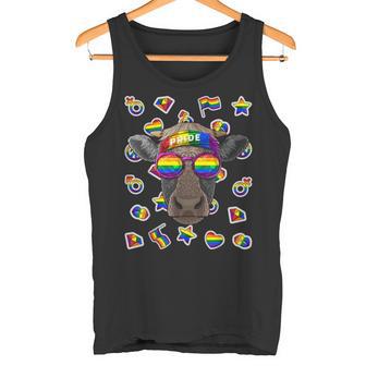Lgbtache Gay Pride Mois De Ferme Animal Arc-En-Ciel Lesbienne Débardeur e - Cadeauxyz