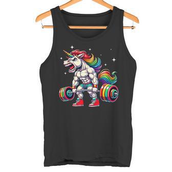 Licorne Haltérophilie Deadlift Fitness Gym Entraînement Entraînement Débardeur e - Cadeauxyz