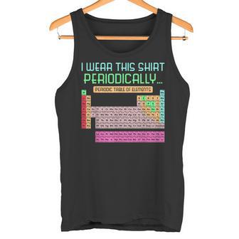 Llevo Esta Tabla Periódicamente De Elementos Escuela De Ciencias Camiseta sin mangas - Regaloses