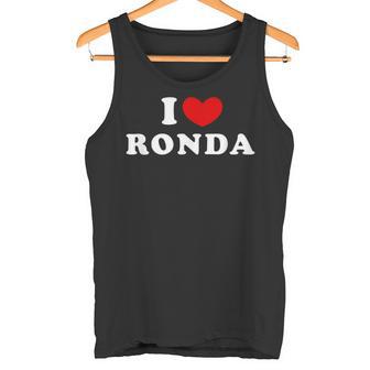 I Love Ronda Amo Ronda Camiseta sin mangas - Regaloses