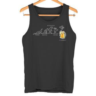 Lunes Martes Miercoles Jueves Yiernes Cerveza Cervezas Camiseta sin mangas - Regaloses