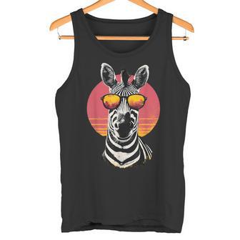 Lunettes Deoleil Zébrées Illustration Animaux Africains Loverafari Débardeur e - Cadeauxyz