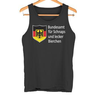 Lustiges Männer Party Bier Alkoholchnapsaufenpruch Tank Top - Geschenkecke