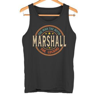 Marshall El Hombre El Mito La Leyendaintage Personalizado Camiseta sin mangas - Regaloses