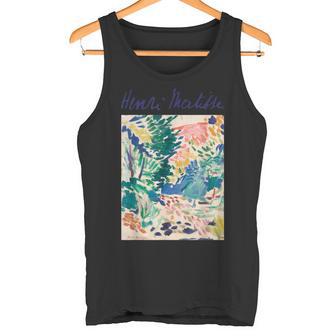 Matisse Clásico Colorido Jardín Paisaje Arte Abstracto Camiseta sin mangas - Regaloses